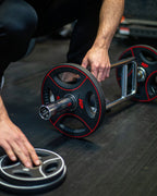 Muscle Power Olympische Triceps Trainer - In gebruik