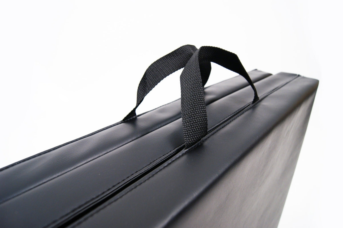 Muscle Power Tri-Fold Mat - Opvouwbare Yogamat - Zwart - Afbeelding 5
