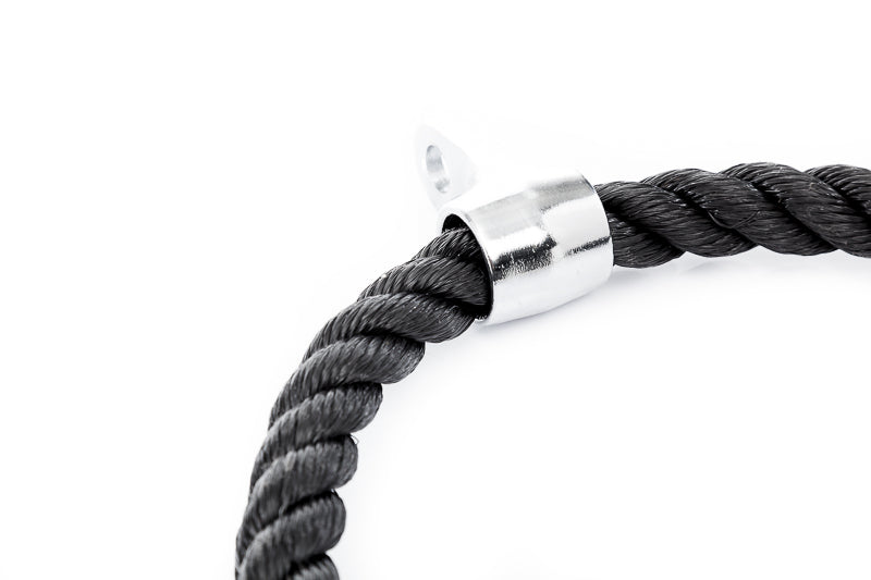 Muscle Power Dubbel Triceps Touw - Double Triceps Rope - In gebruik