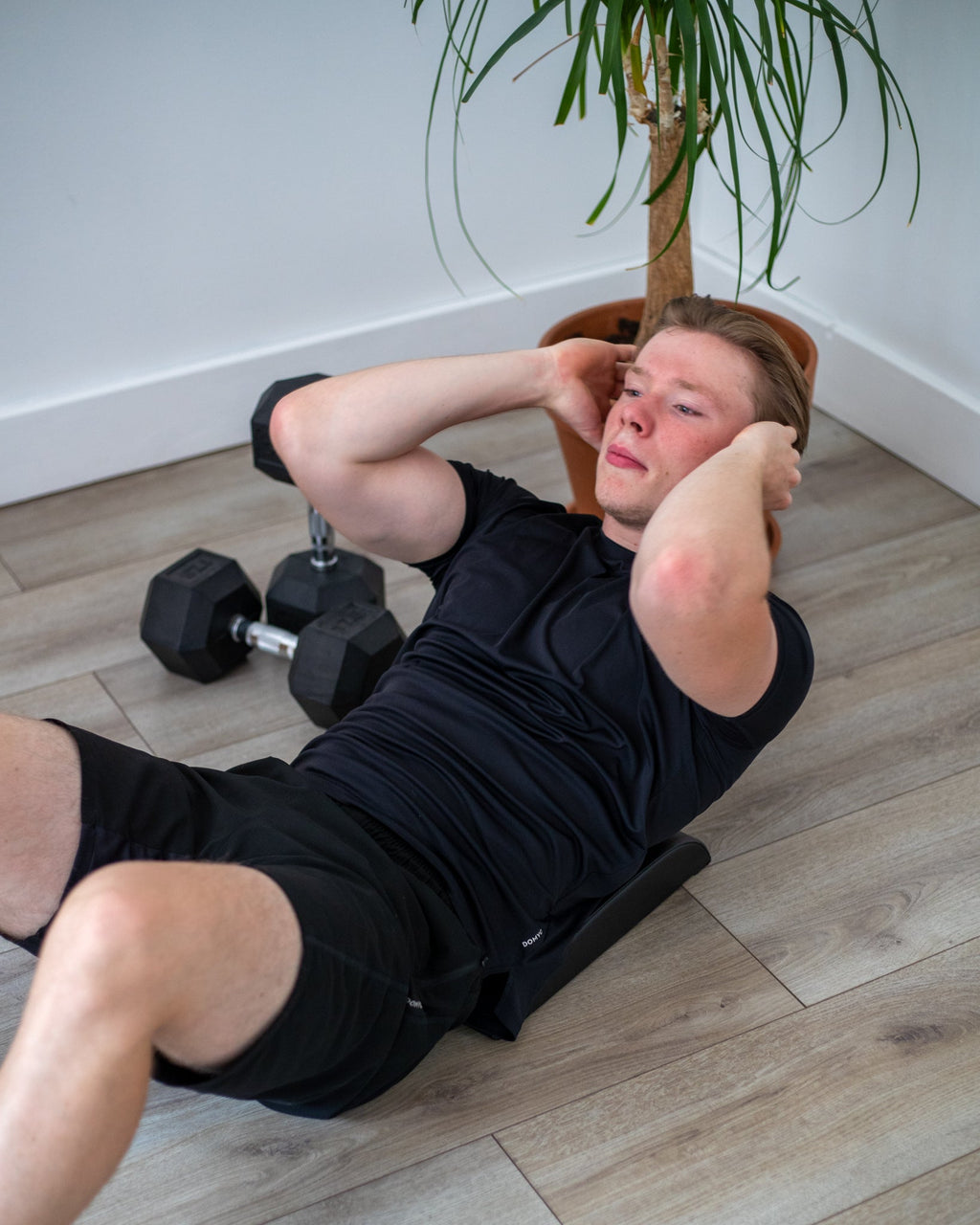 Muscle Power Buikspiermat - Ab Mat - Zwart - Afbeelding 8