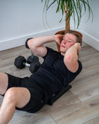 Muscle Power Buikspiermat - Ab Mat - Zwart - Afbeelding 8