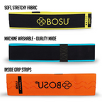 Bosu Weerstandsband - Fabric Resistance Band - Medium - Blauw - In gebruik