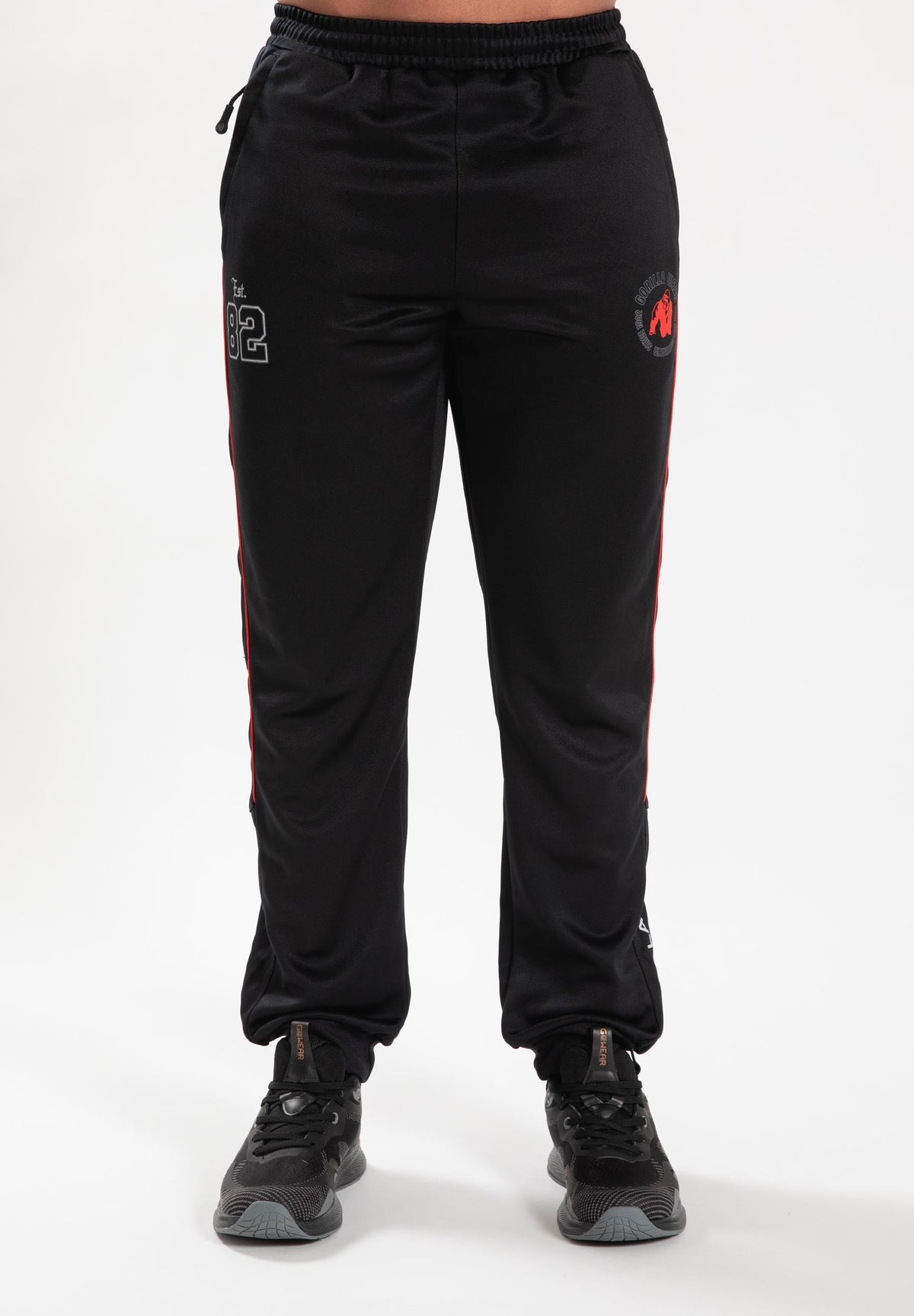 Gorilla Wear Broxton Trainingsbroek - Zwart - In gebruik