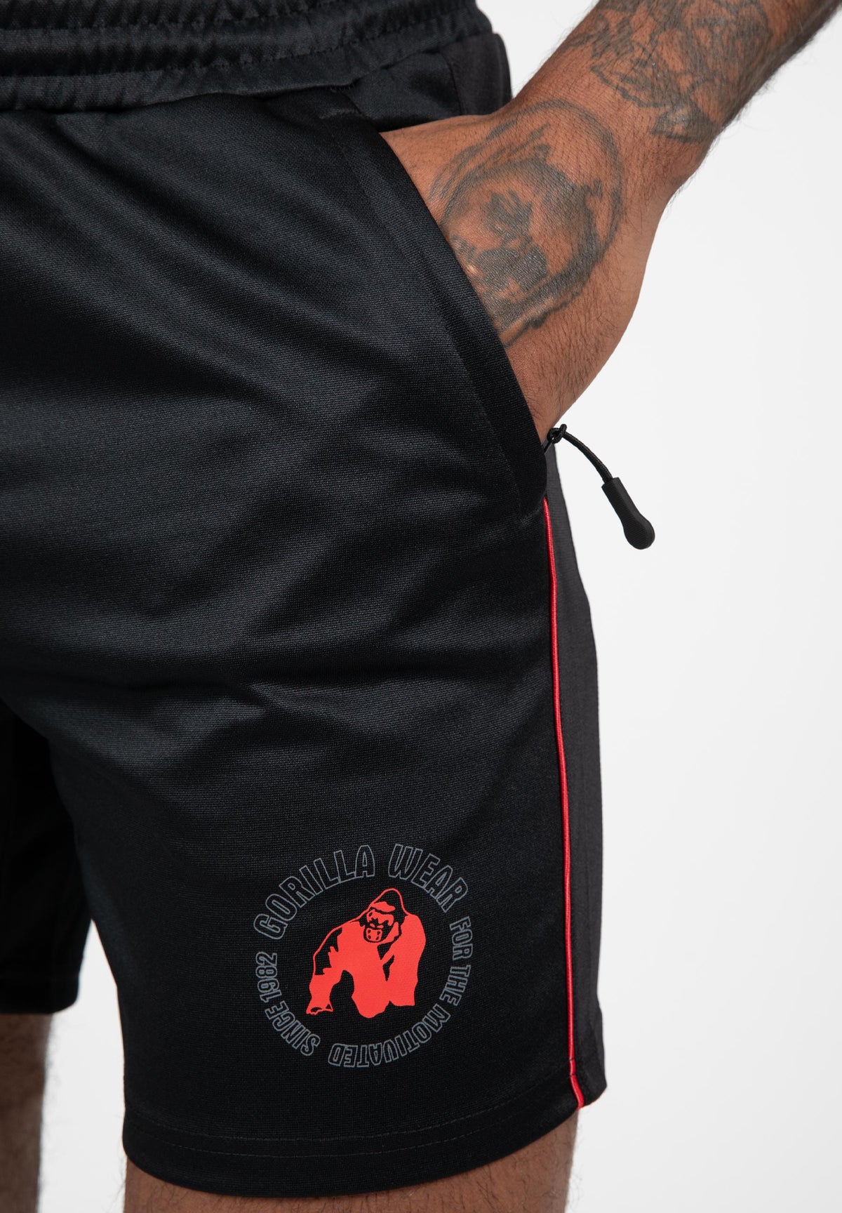 Gorilla Wear Broxton Shorts - Zwart - Afbeelding 5