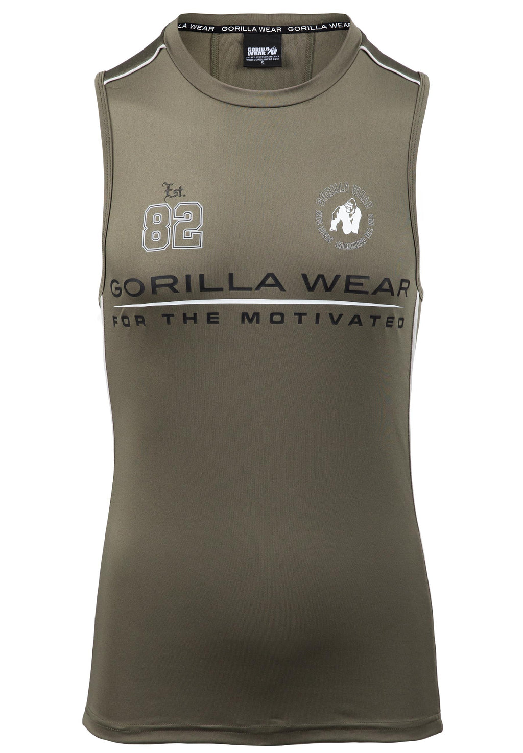 Gorilla Wear Broxton Tank Top - Legergroen - Afbeelding 7
