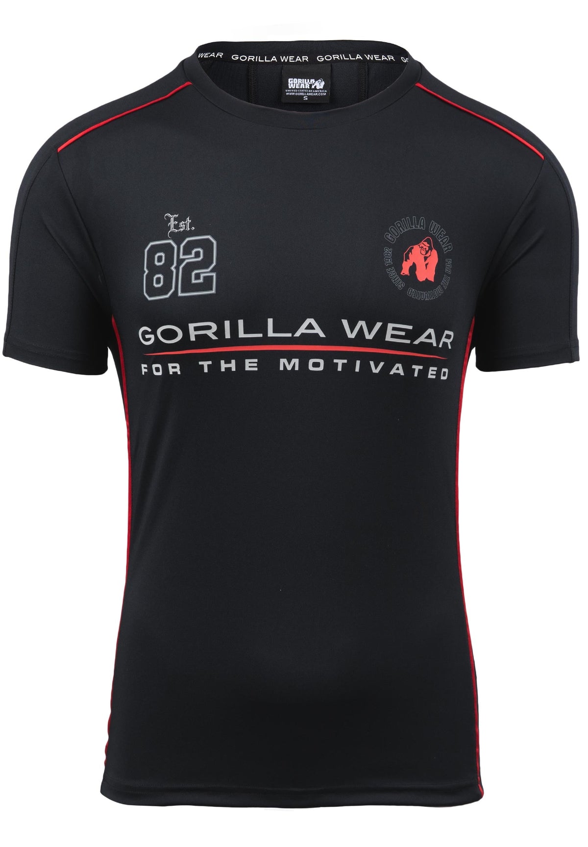 Gorilla Wear Broxton T-shirt - Zwart - Afbeelding 8