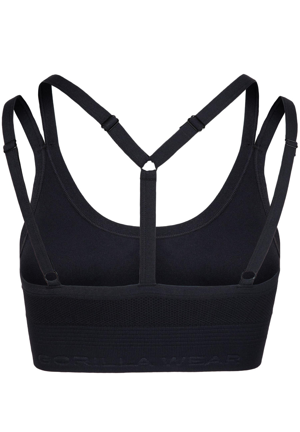 Gorilla Wear Whitney Seamless Sportbeha - Zwart - Afbeelding 8