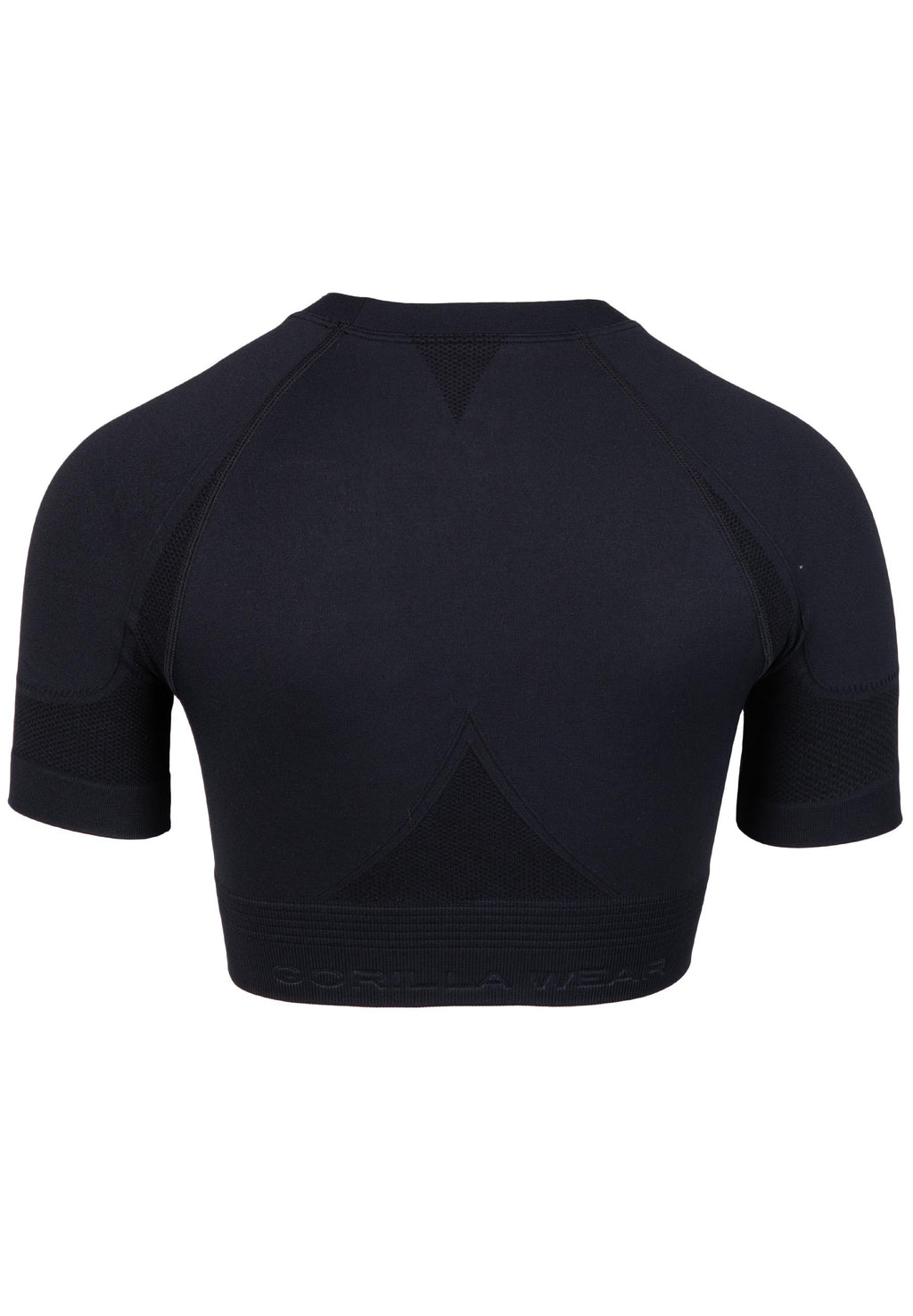 Gorilla Wear Whitney Seamless Crop Top - Zwart - Afbeelding 8