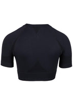 Gorilla Wear Whitney Seamless Crop Top - Zwart - Afbeelding 8