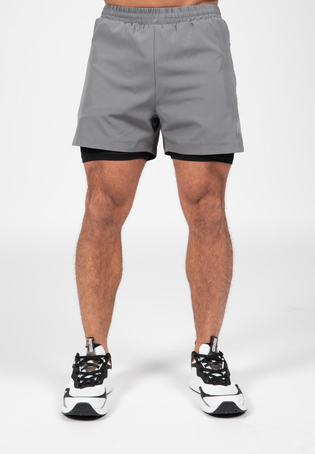 Gorilla Wear Cortez 2-in-1 Shorts - Antraciet - Afbeelding 8