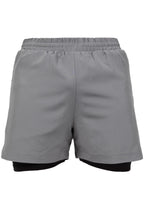 Gorilla Wear Cortez 2-in-1 Shorts - Antraciet - Afbeelding 9