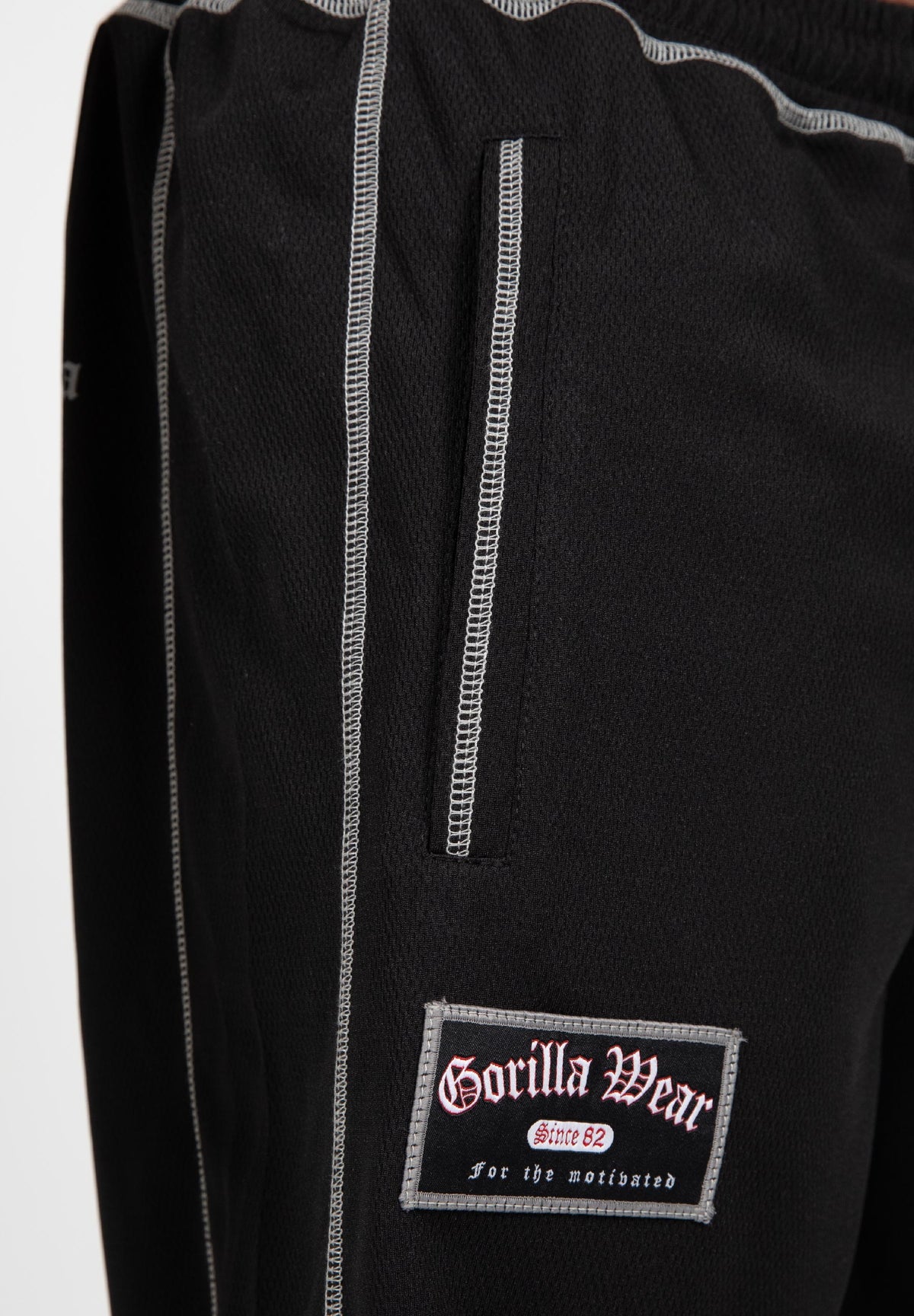 Gorilla Wear Marlow Mesh Shorts - Zwart/Grijs - Afbeelding 8
