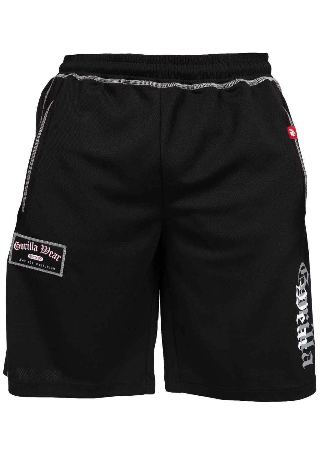 Gorilla Wear Marlow Mesh Shorts - Zwart/Grijs - Afbeelding 9