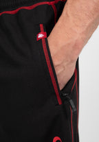 Gorilla Wear Marlow Mesh Shorts - Zwart/Rood - Afbeelding 6