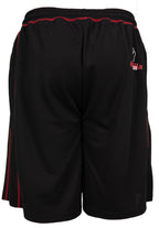 Gorilla Wear Marlow Mesh Shorts - Zwart/Rood - Afbeelding 10