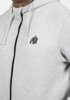Gorilla Wear Leon Vest met Capuchon - Grijs - In gebruik