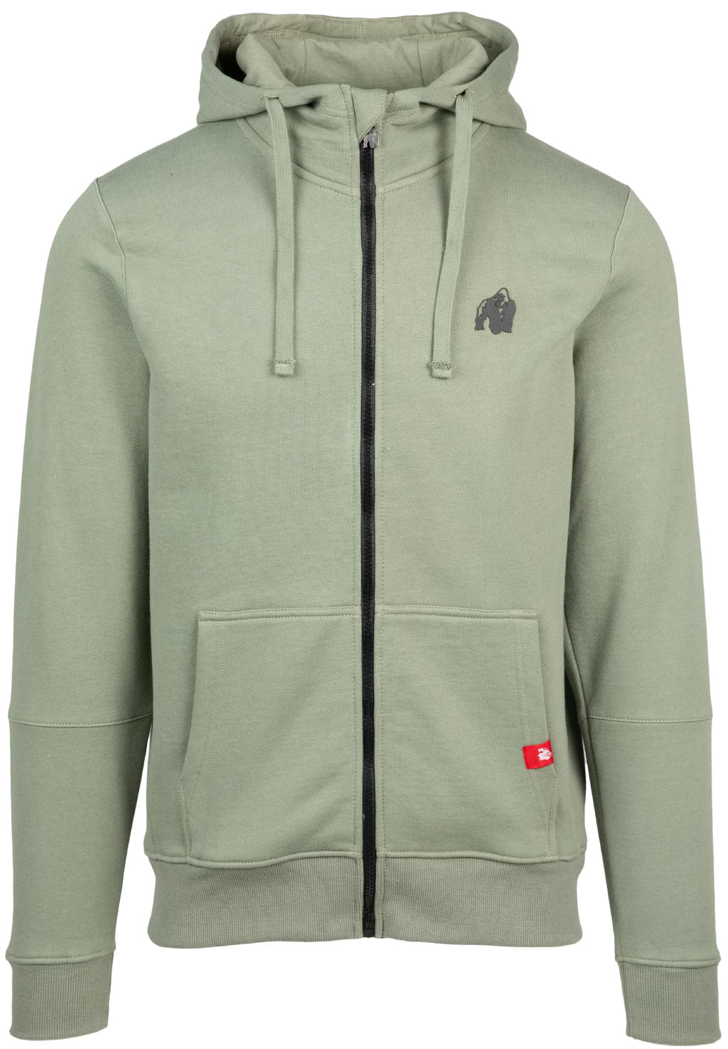 Gorilla Wear Leon Vest met Capuchon - Groen - Afbeelding 9
