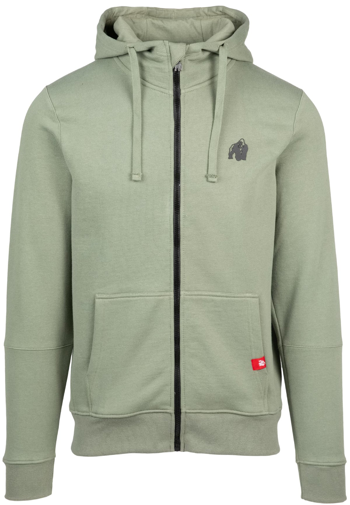 Gorilla Wear Leon Vest met Capuchon - Groen - Afbeelding 9