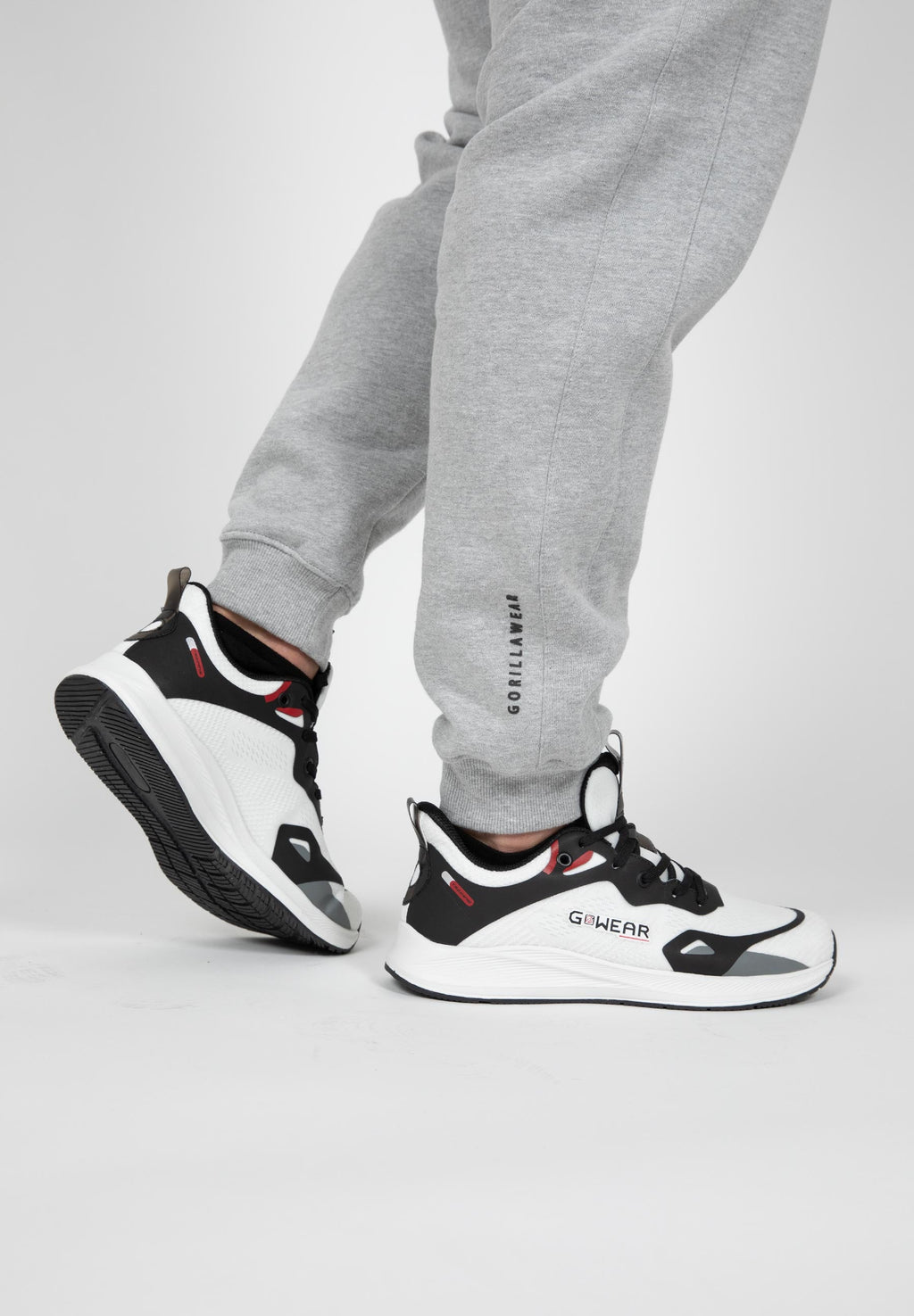 Gorilla Wear Leon Joggingbroek - Grijs - In gebruik
