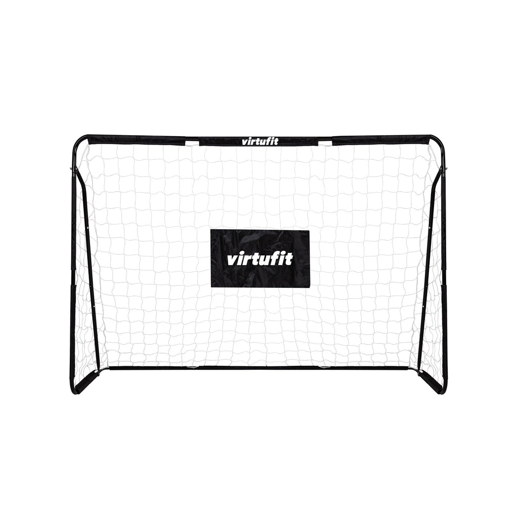 VirtuFit Fußballtor mit Torwand - Fußballtor - 120 x 80 cm - Zweite Chance