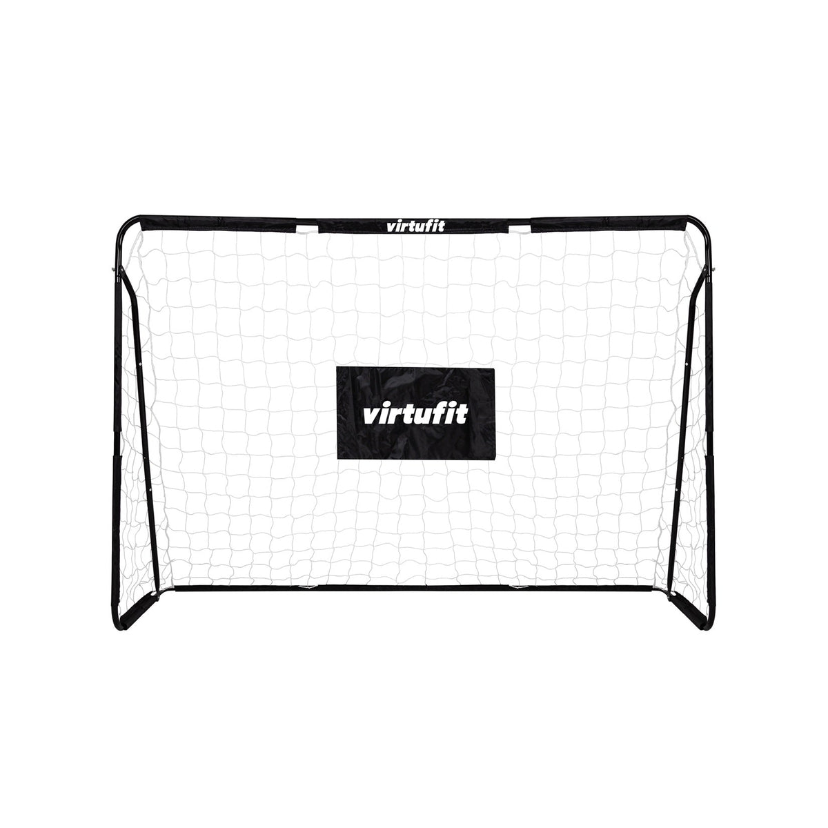 VirtuFit Fußballtor mit Torwand - Fußballtor - 120 x 80 cm - Zweite Chance