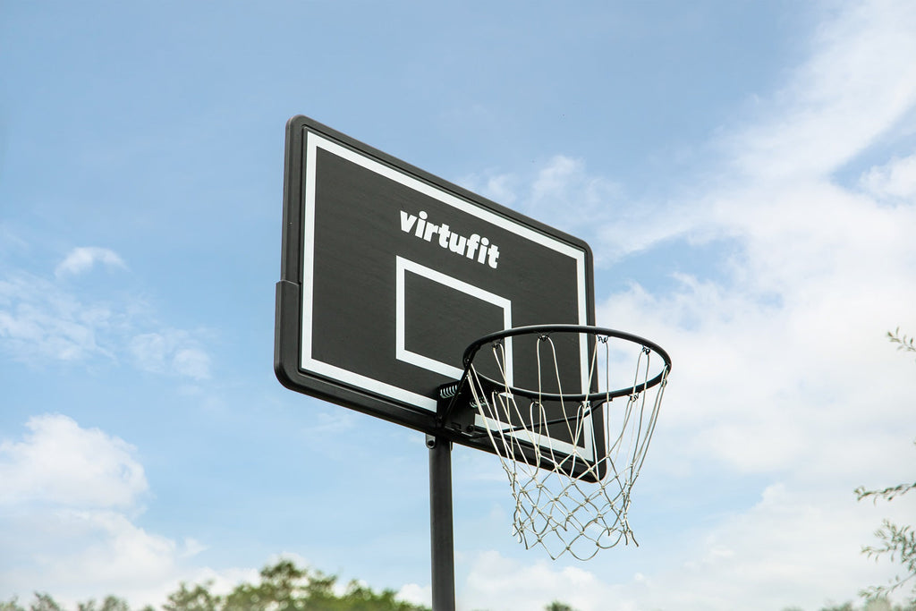 VirtuFit Verstelbare Basketbalpaal - 220 tot 305 cm - Aanzicht