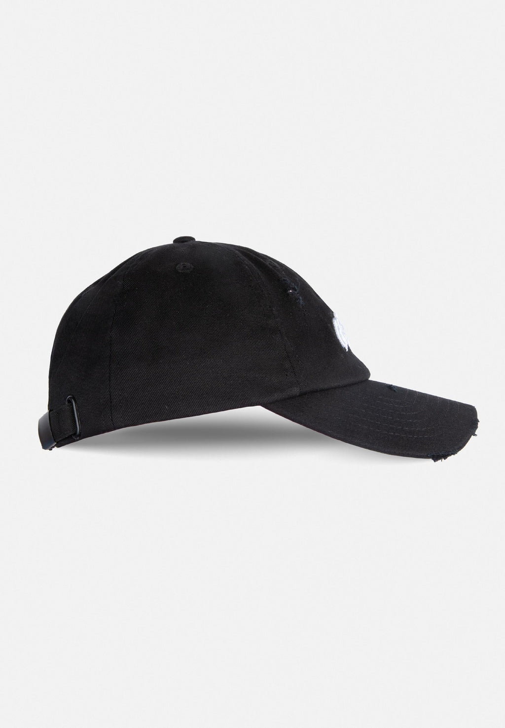 Gorilla Wear Galway Distressed Cap - Pet - Zwart - In gebruik