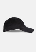 Gorilla Wear Galway Distressed Cap - Pet - Zwart - In gebruik
