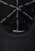 Gorilla Wear Galway Distressed Cap - Pet - Zwart - Afbeelding 6