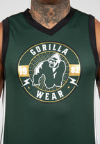 Gorilla Wear Orlando Tank Top - Groen - In gebruik