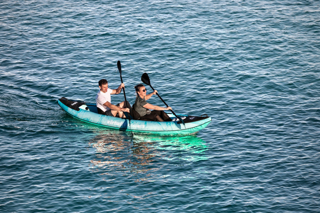 VirtuFit Kayak zitje - Zwart - In gebruik