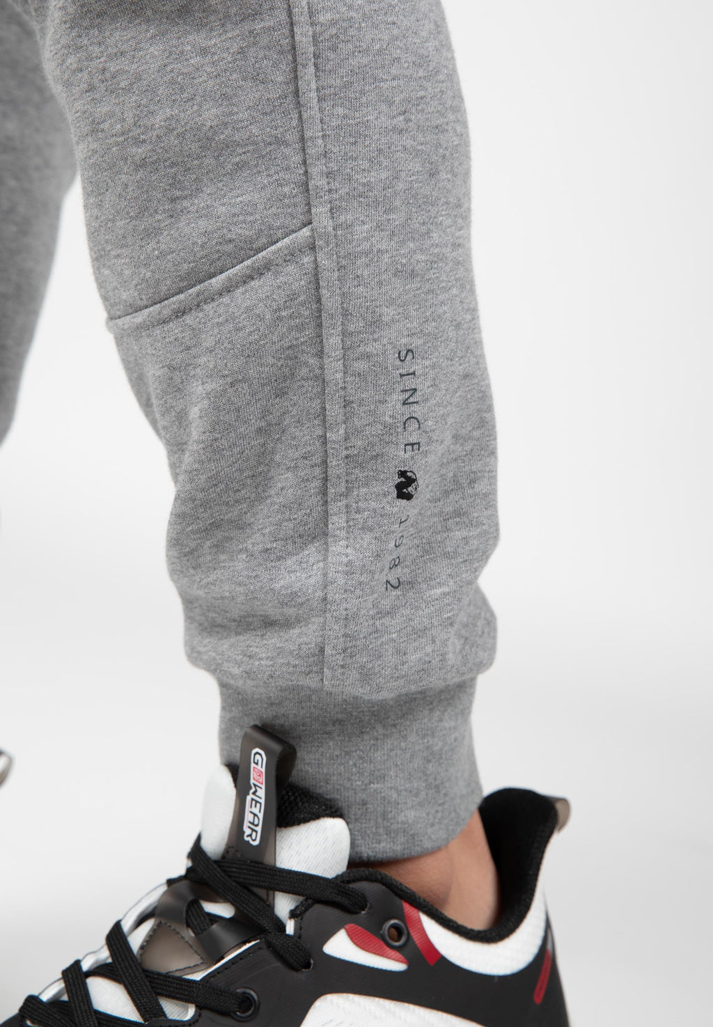 Gorilla Wear Hudson Cargo Joggingbroek - Grijs Gemeleerd - Afbeelding 6