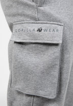Gorilla Wear Hudson Cargo Joggingbroek - Grijs Gemeleerd - Afbeelding 7