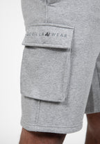 Gorilla Wear Hudson Cargo Sweat Shorts - Grijs Gemeleerd - Afbeelding 8