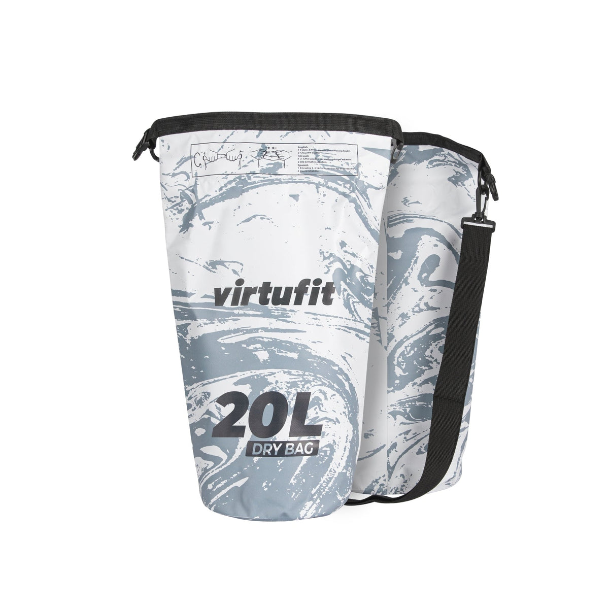 VirtuFit Dry Bag 20L - Waterdichte Tas - Afbeelding 7