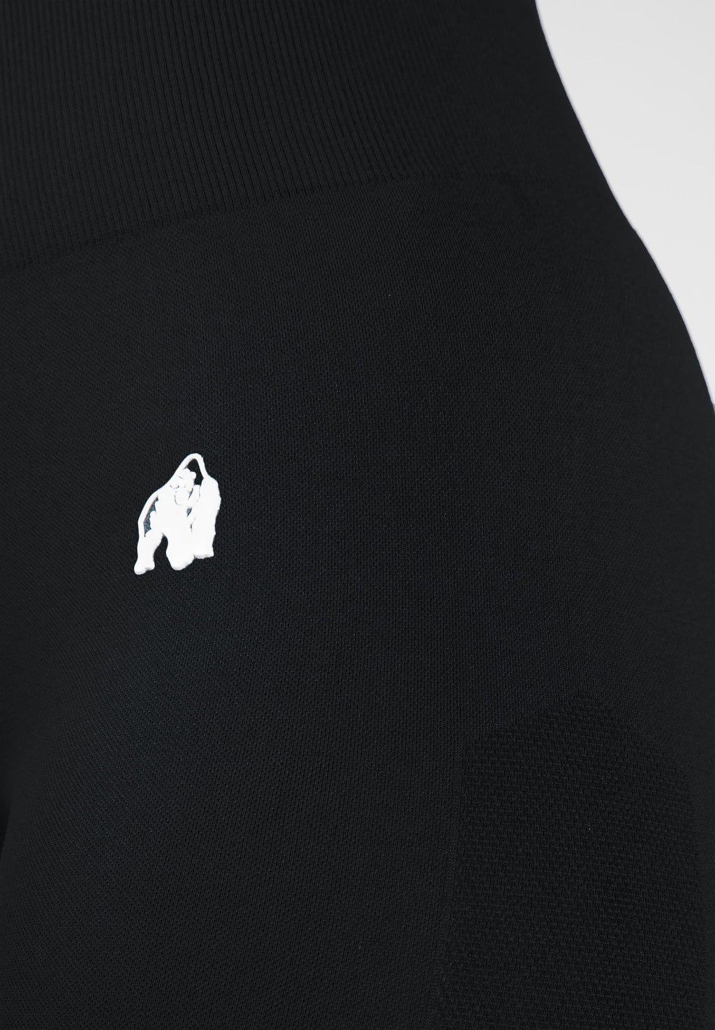 Gorilla Wear Hilton Seamless Legging - Zwart - In gebruik