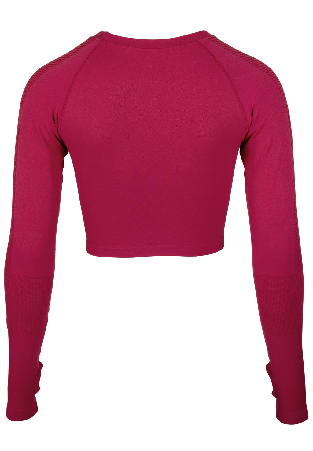 Gorilla Wear Hilton Seamless Cropped Longsleeve - Fuchsia - Afbeelding 7