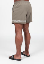 Gorilla Wear Otis Zwembroek - Korte Broek - Legergroen - Afbeelding 9