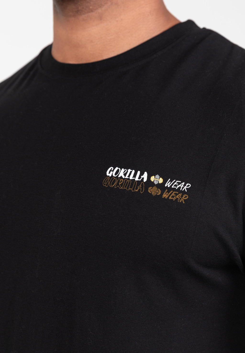 Gorilla Wear Santa Cruz T-shirt - Zwart - Afbeelding 6