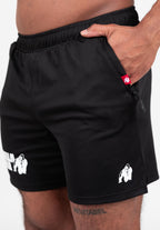 Gorilla Wear Miles Mesh Korte Broek - Zwart - Afbeelding 5