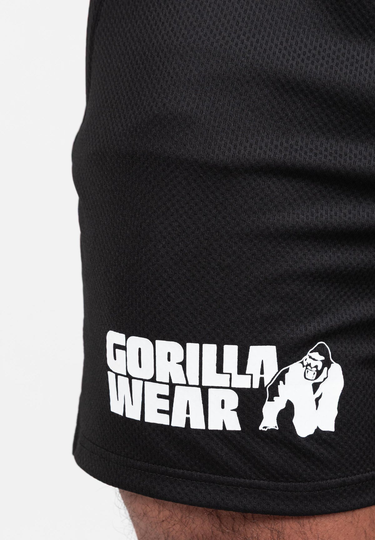 Gorilla Wear Miles Mesh Korte Broek - Zwart - Afbeelding 6