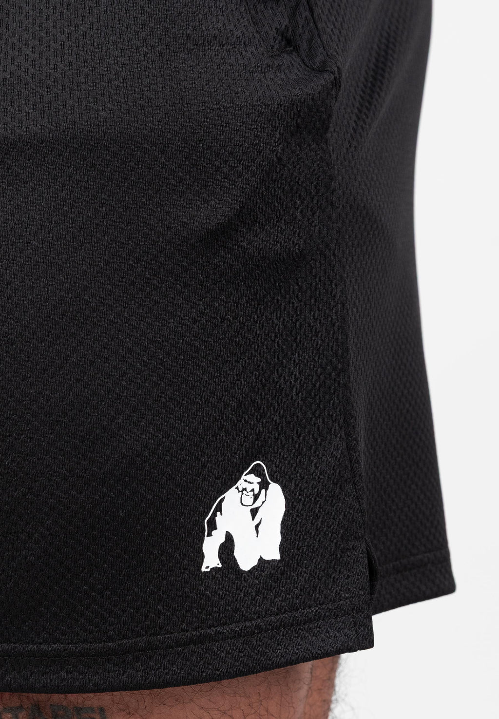 Gorilla Wear Miles Mesh Korte Broek - Zwart - Afbeelding 7