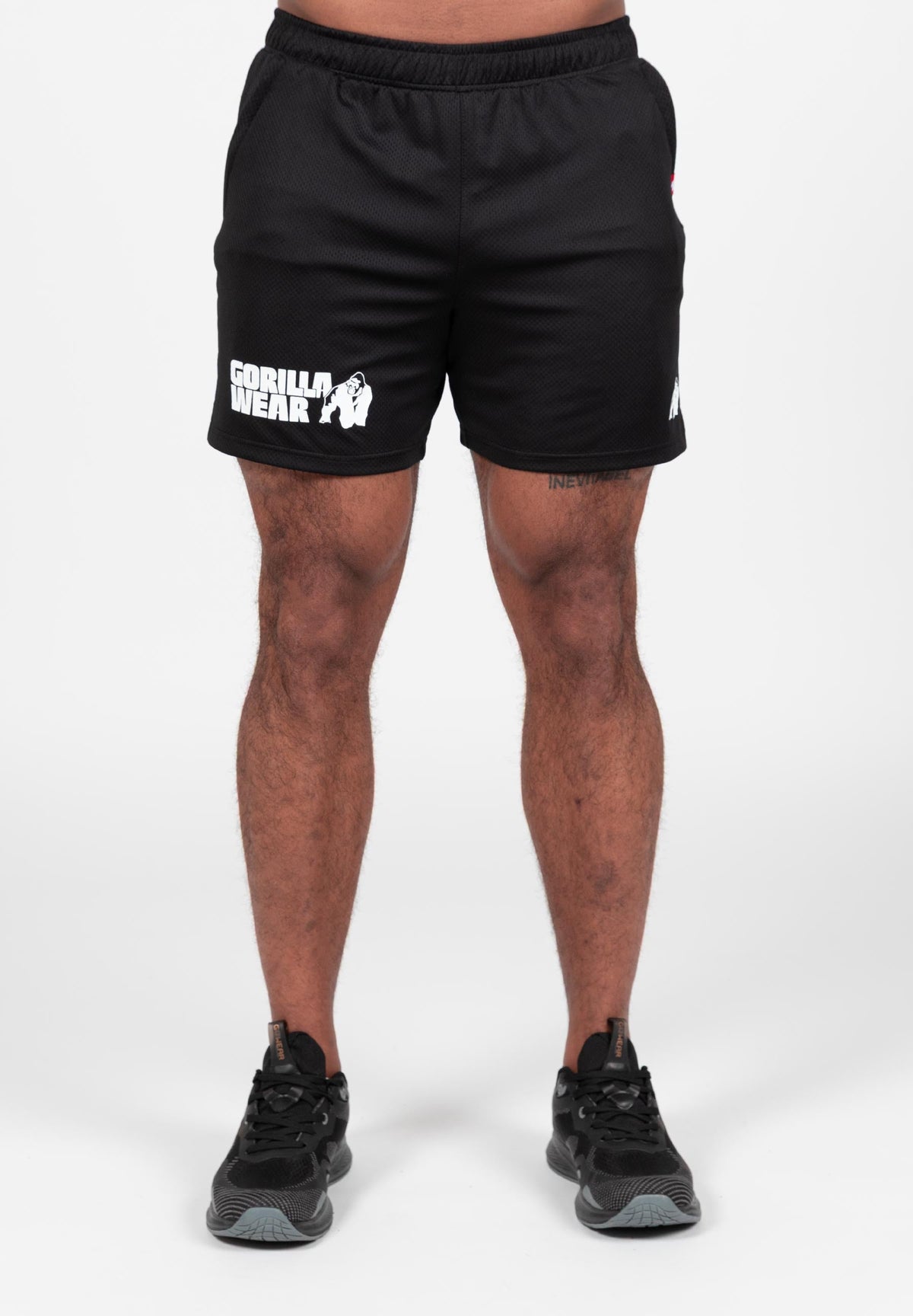 Gorilla Wear Miles Mesh Korte Broek - Zwart - Afbeelding 8