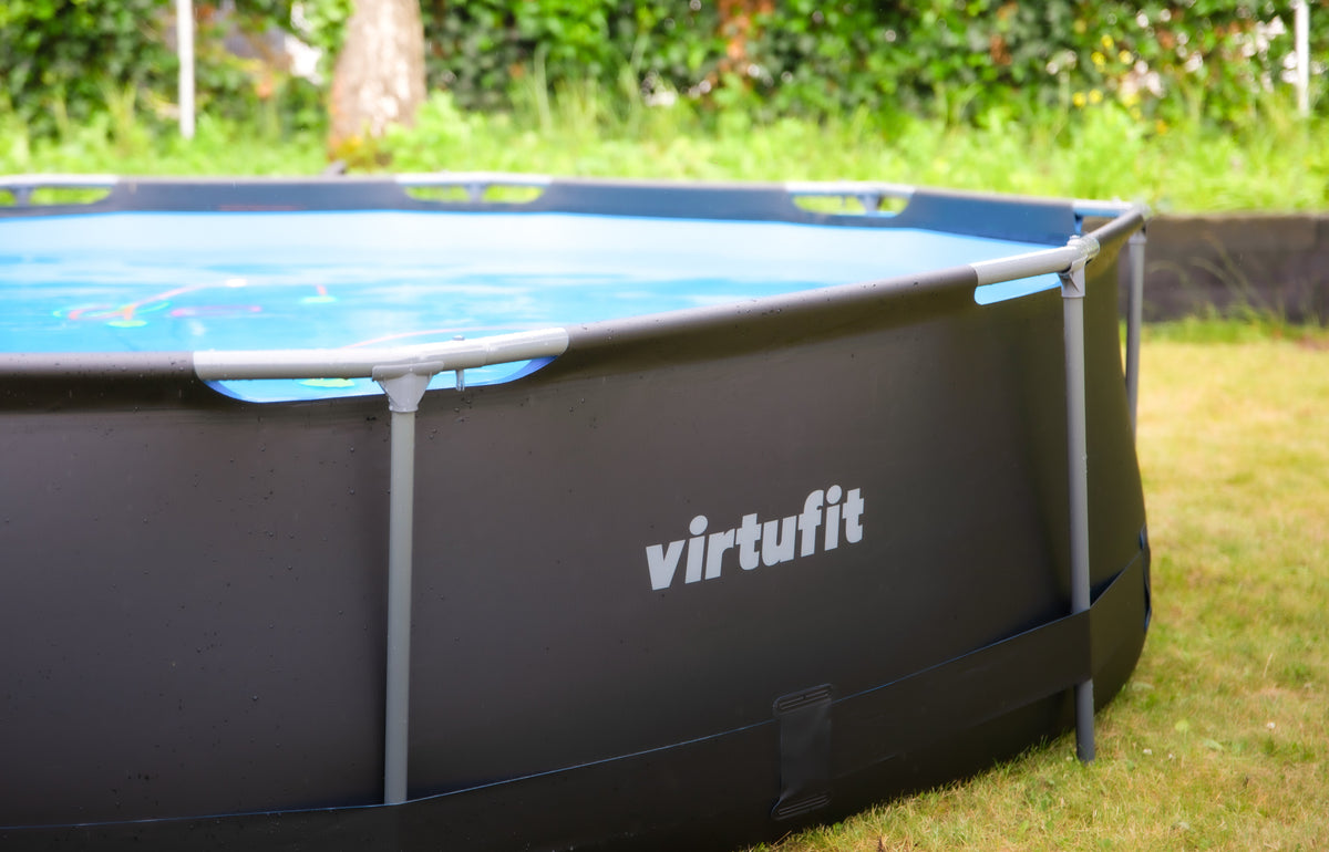 VirtuFit Rond Zwembad - 366 cm - Inclusief Filterpomp - Tweedekans - Afbeelding 8