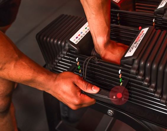 PowerBlock Pro 100 EXP Stage 4 - In gebruik