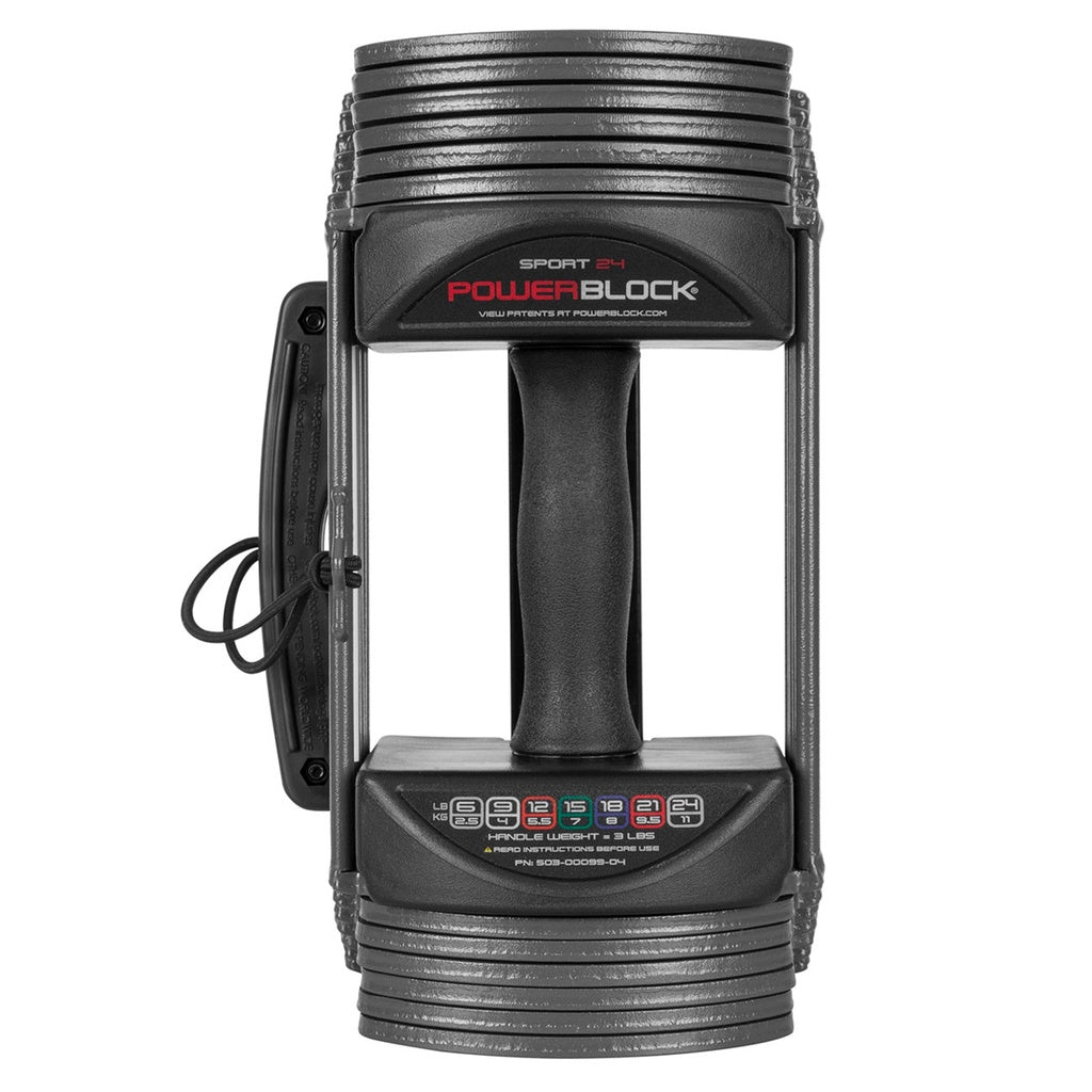 PowerBlock Verstelbare Dumbbell Set Sport 24 - 1,5 t/m 11 kg - In gebruik
