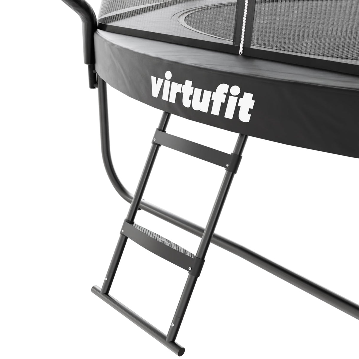 VirtuFit Premium Trampoline met Veiligheidsnet - Zwart - 305 cm - Afbeelding 14
