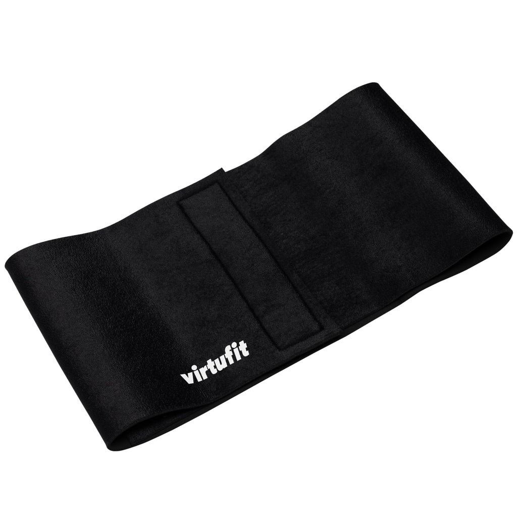 VirtuFit Afslank Tailleband Neopreen 20 - Afslankband - Waist Trainer - 20 cm - Zwart - Afbeelding 5