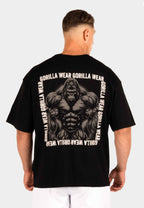 Gorilla Wear Philip Oversized T-shirt - Zwart - Afbeelding 5