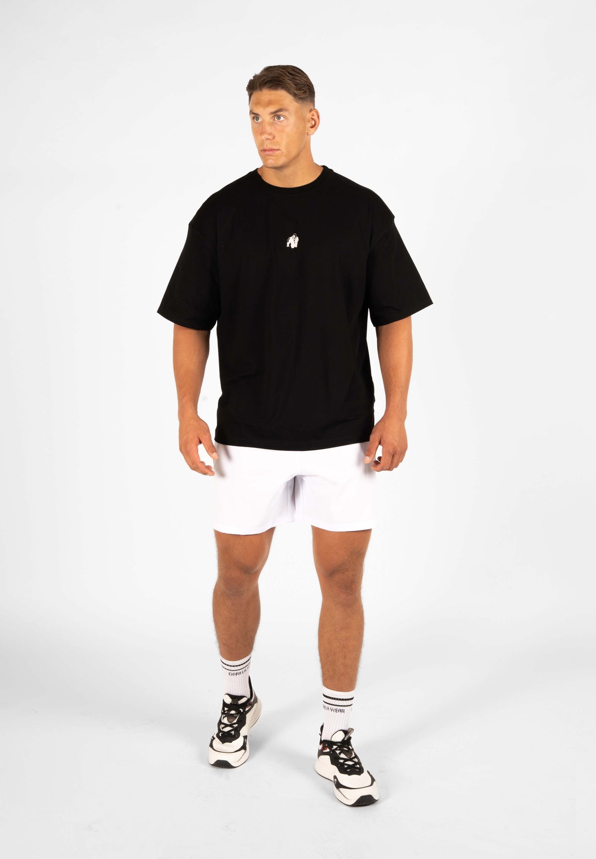Gorilla Wear Philip Oversized T-shirt - Zwart - Afbeelding 8